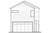 Modern House Plan - Merino 30-953 - Rear Exterior 