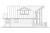 A-Frame House Plan - Sylvan 30-023 - Left Exterior 