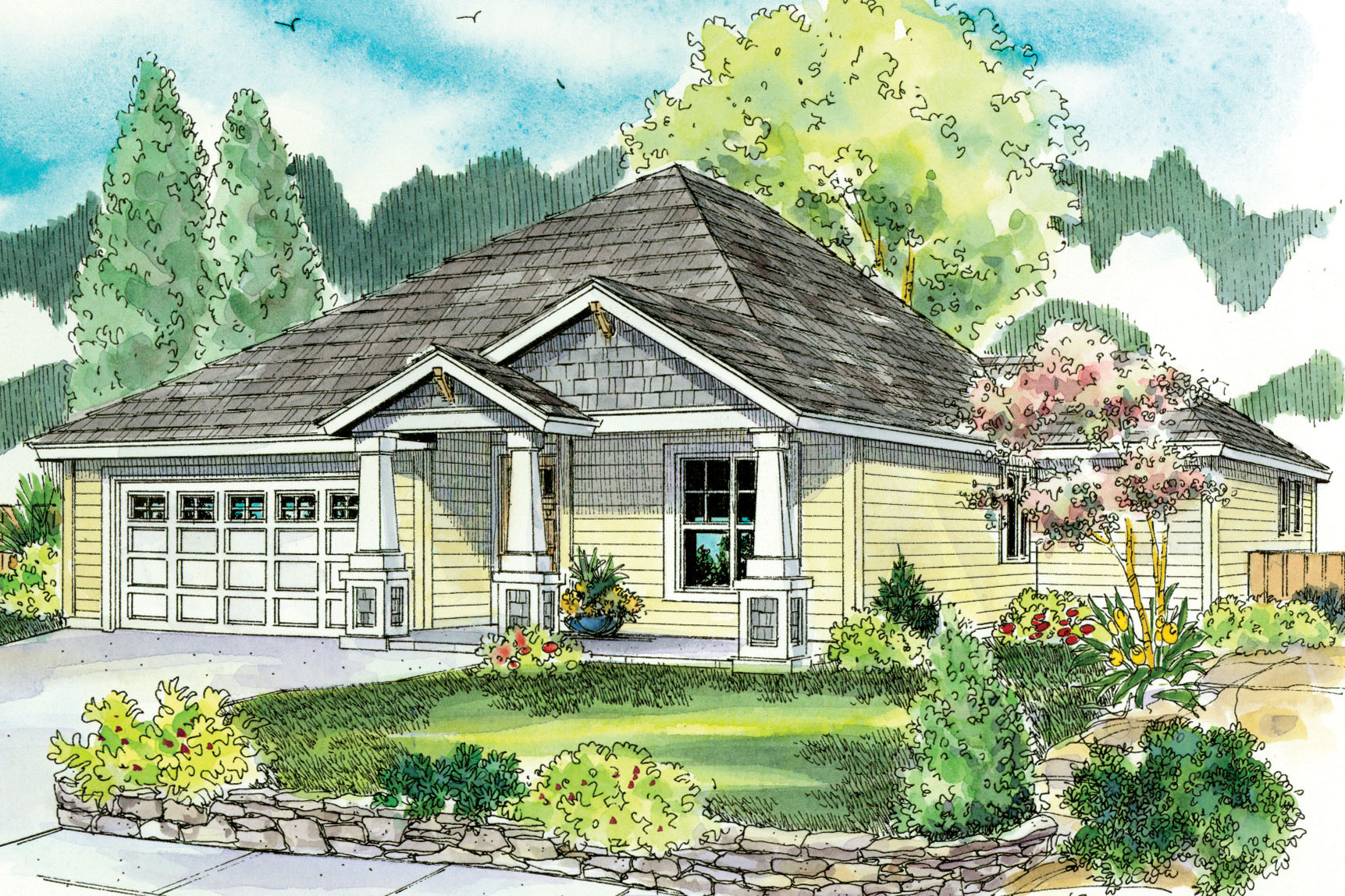 Craftsman Charm in the Economical Ravenden - Associated Designs