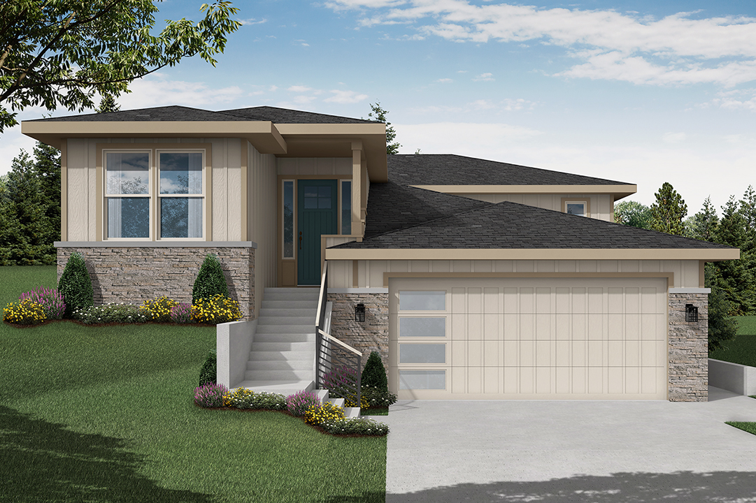 Sloped Lot Splendor Modern Living with the Bingen House Plan's OpenConcept Brilliance