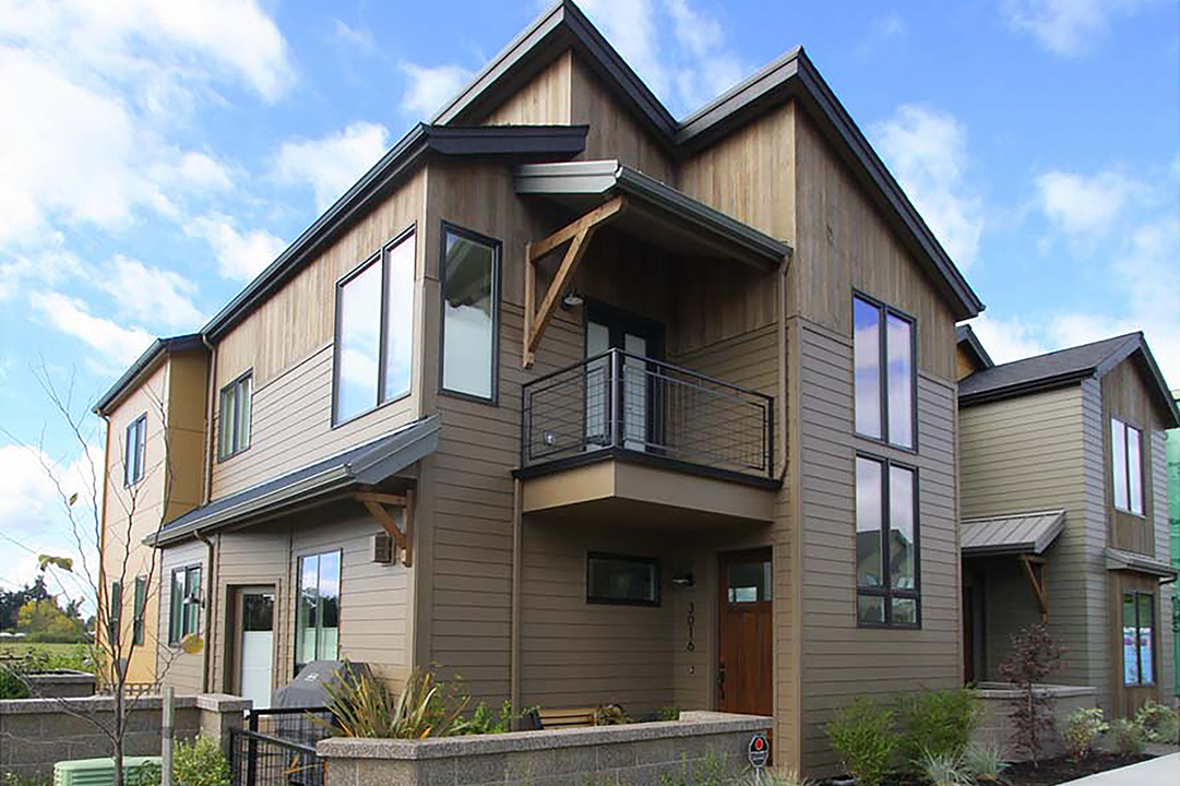 Modern Parkview Townhouse Plan with Opening Living Space - Associated ...