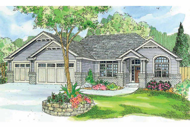 Ranch House Plans - 30-678 - Associated Designs Ranch House Plans - 30-678 - Associated Designs