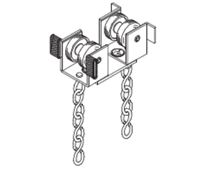 Walk-Along Master Carrier, 6" Trim Chain #342-6 Walk-Along Master Carrier, 6" Trim Chain #342-6