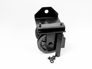 Black Double End Pulley #203