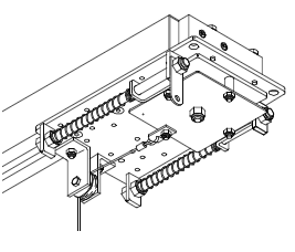 Black Tensioning End Pulley #404T