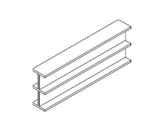12' Aluminum Track #310-12 12' Aluminum Track #310-12