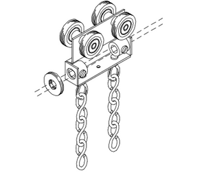 Nylon BB Master, 6" Trim Chain #117-6 Nylon BB Master, 6" Trim Chain #117-6