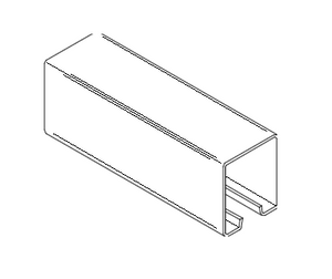 12' Steel Track #110S-12