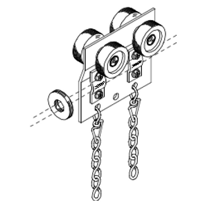Master Carrier, 6" Trim Chain #402-6 Master Carrier, 6" Trim Chain #402-6