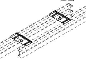 Black Overlap Clamp #305B