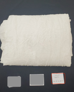 Free Sharkstooth Scrim piece apx 23'3" x 20' FR, White