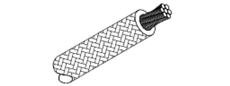 Black 3/16" Operating Cable #315