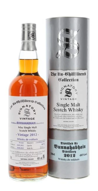 Bunnahabhain 2012 10yr Single Malt 700ml - Surdyk's