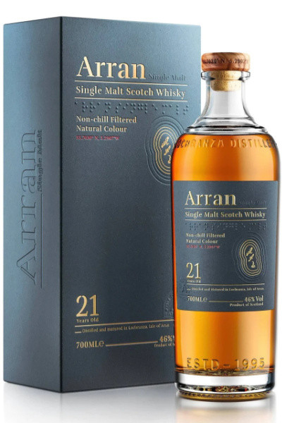Arran 21yr Single Malt Scotch - Surdyk's