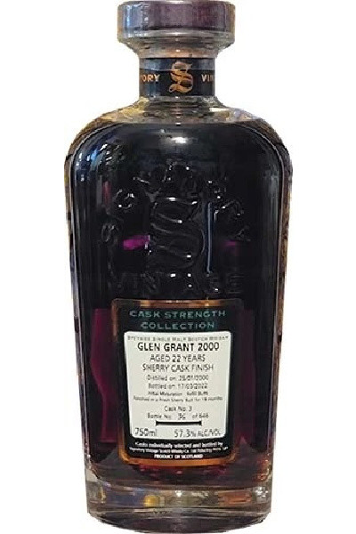 Signatory Glen Grant 2000 22yr Cask Strength Single Malt - Surdyk's