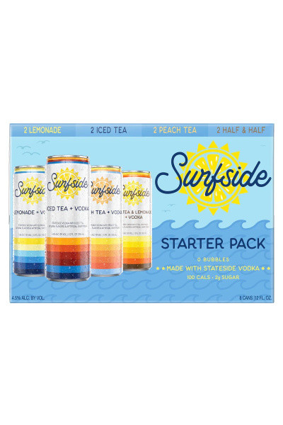 Surfside Iced Tea Variety 8pk cans - Surdyk's
