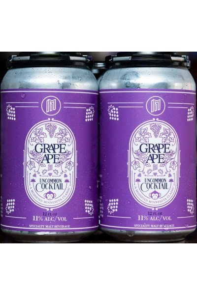Modist Brewing Grape Ape Cocktail RTD 4pk 12oz cans - Surdyk's