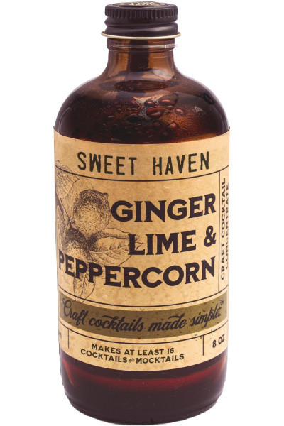 Sweet Haven Tonics Ginger Lime & Peppercorn Cocktail Concentrate