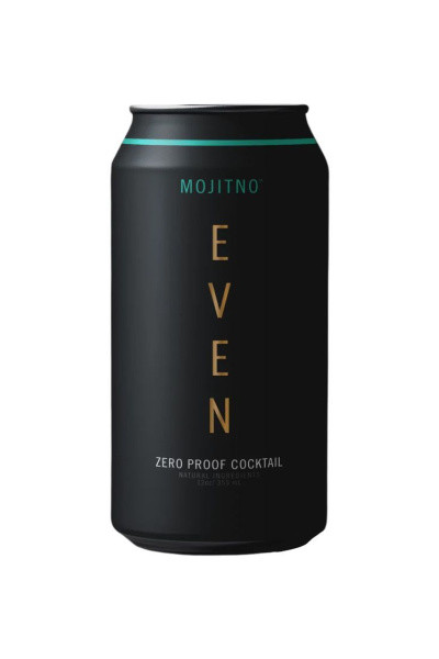 EVEN Mojitno Non Alcoholic Cocktail 4pk cans - Surdyk's
