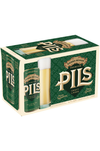 Sierra Nevada PILS 8pk 8.4oz cans - Surdyk's