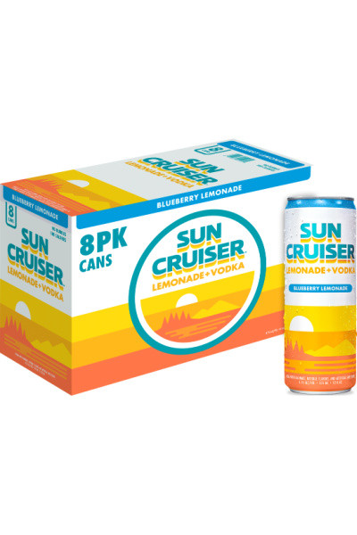 未開封 Duncan MKT-PC レモンソーダ Sun Cruiser Vodka Blueberry Lemonade 8pk 12oz cans - Surdyk's