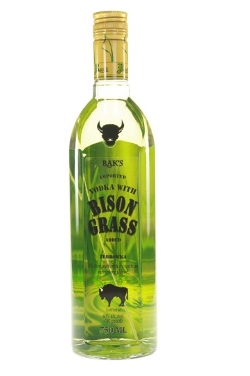 Bak Bison Grass Vodka