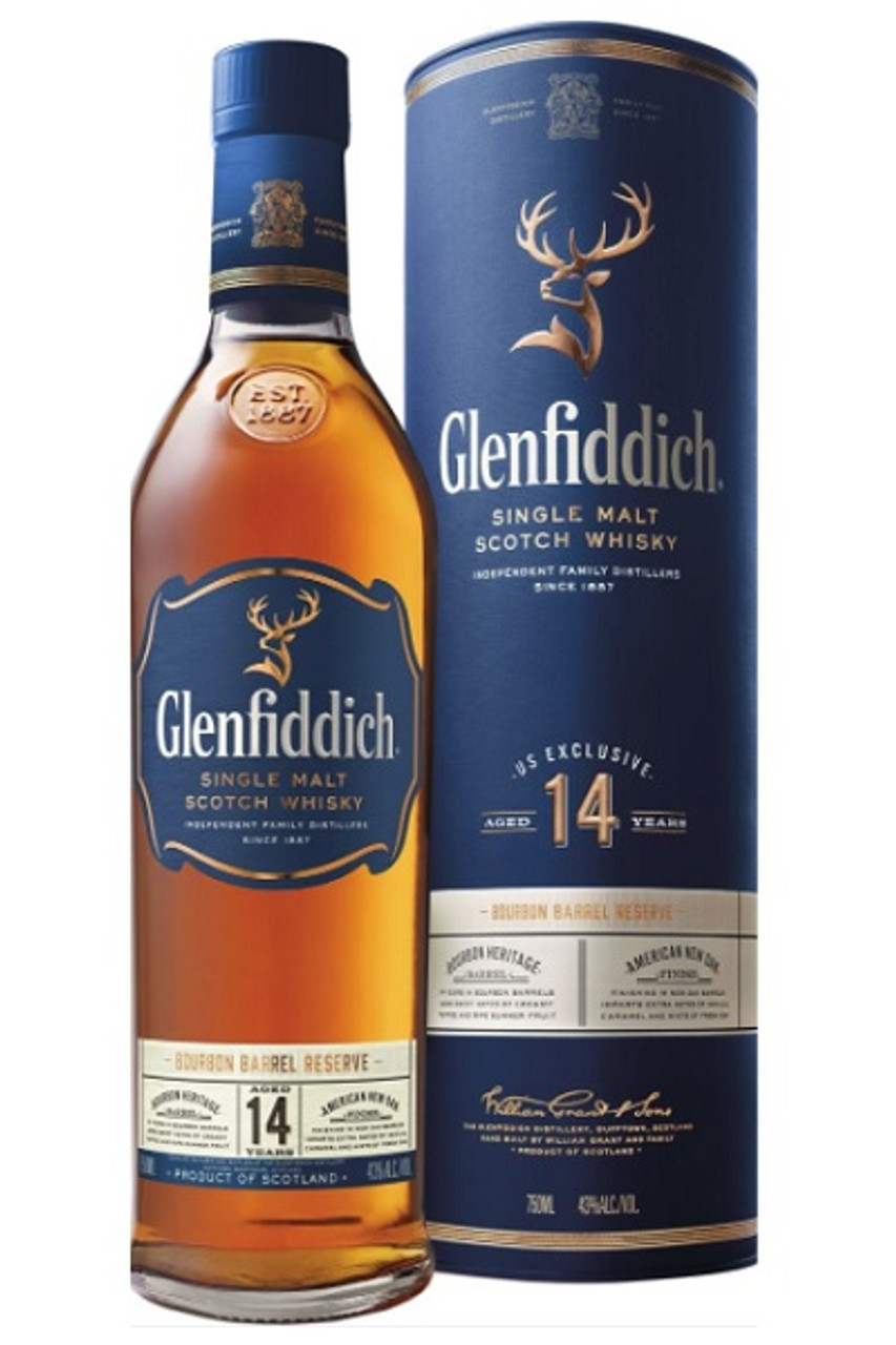 Glenfiddich - Single Malt Scotch 12 year - Bourbon Scotch & Beer