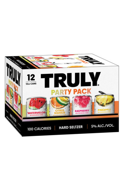 Truly Hard Seltzer Tropical Mix 12 pack cans