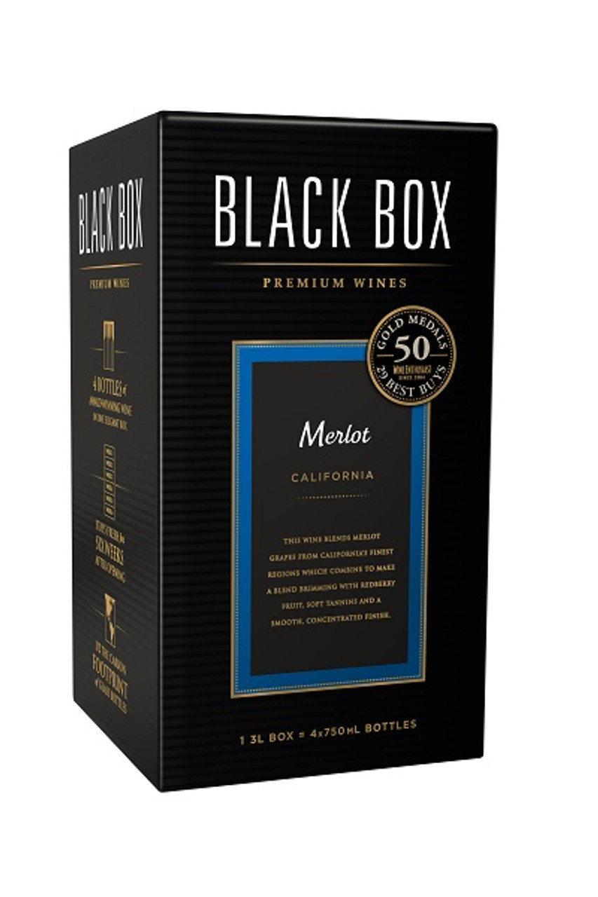赤ワイン BLACK BOX Merlot 3L カリフォルニア Black Box Merlot 3L