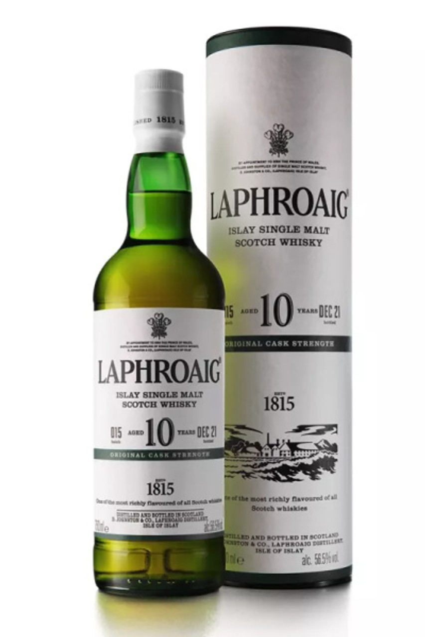 Laphroaig 10 Year Cask Strength Single Malt Scotch
