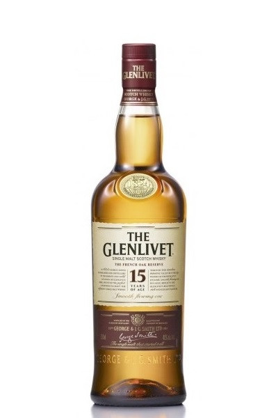 Glenlivet 15 year French Oak Single Malt Scotch