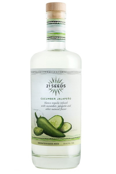 21 Seeds Cucumber Jalapeno Tequila - Surdyk's