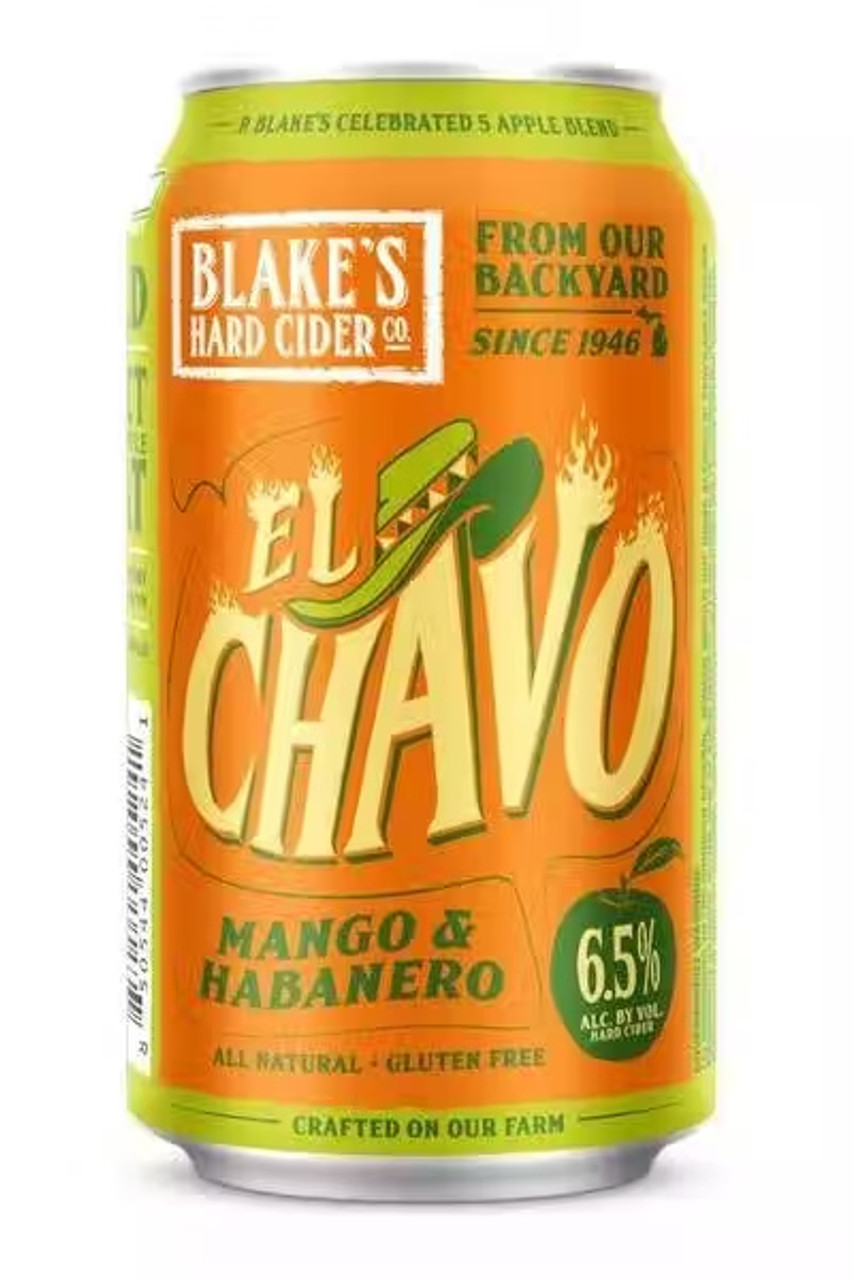Blakes El Chavo Mango Habanero Cider 6pk cans - Surdyk's