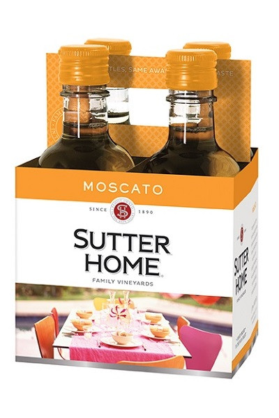 Sutter Home Moscato 187ml 4pk bottles