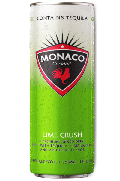 Monaco Lime Crush Cocktails 4pk cans Surdyk #39 s Monaco Lime Crush Cocktails 4pk cans Surdyk #39 s