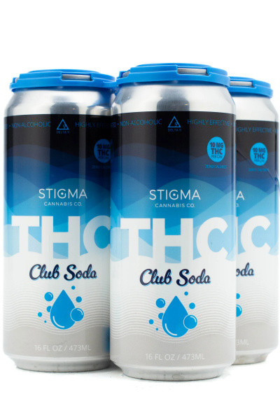 Stigma Club Soda 10mg THC 4pk 16oz Stigma Club Soda 10mg THC 4pk 16oz