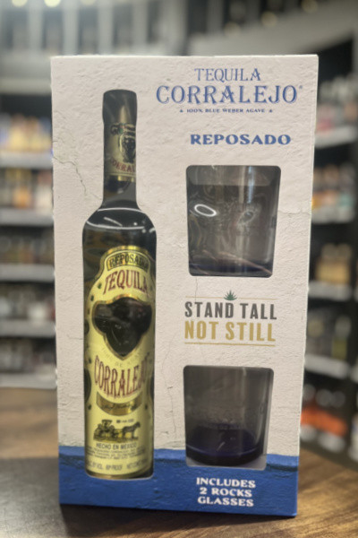 Corralejo Reposado Tequila Gift Set w/2 Glasses - Surdyk's