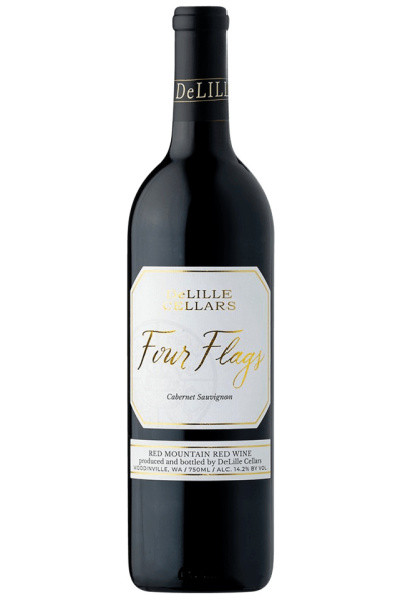 DeLille Cellars Cabernet Sauvignon Four Flags Red Mountain Washington DeLille Cellars Cabernet Sauvignon Four Flags Red Mountain Washington