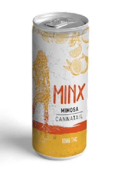 Minx Mimosa 10mg THC 4pk cans - Surdyk's