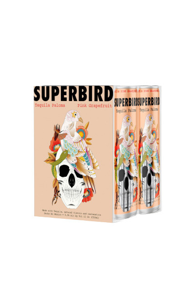 Superbird Tequila Paloma 4pk cans