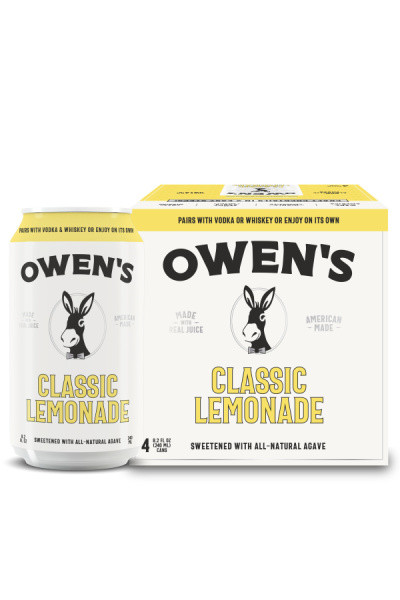 Owen's Classic Lemonade 4pk