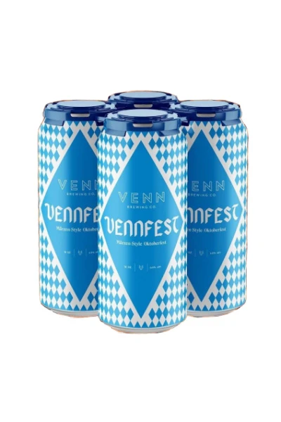 Venn Brewing Festbier Marzen Oktoberfest 4pk 16oz cans