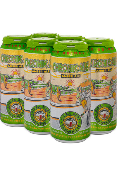 Pizza Port Chronic Ale Amber Ale 6pk 16oz Can