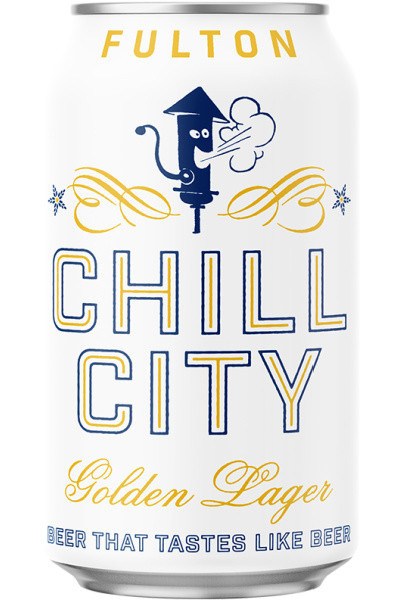 Fulton Chill City Golden Lager 24pk cans