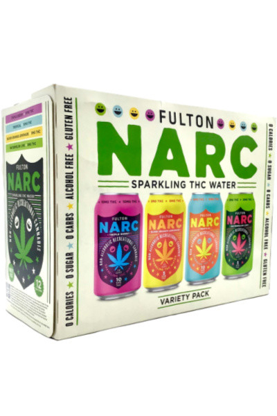 Fulton Narc Mixed 5mg & 10mg THC Variety 12pk cans - Surdyk's
