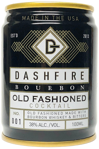 Dashfire Bourbon Old Fashioned RTD 100ml can
