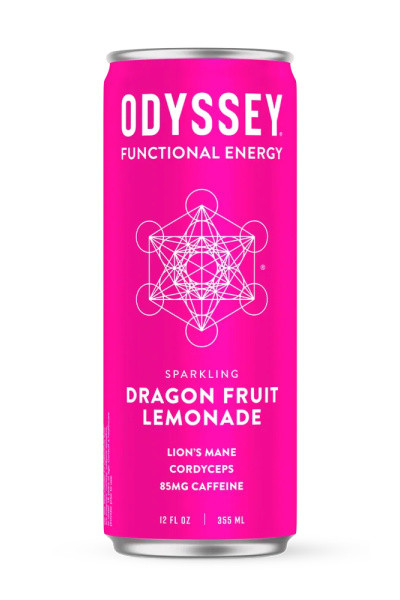 Odyssey Elixir Focus + Energy Sparkling Blackberry Lemonade single