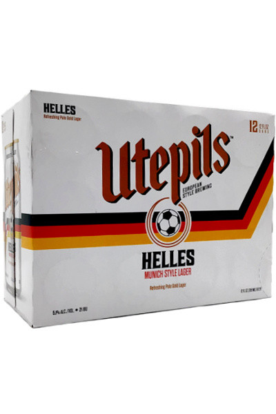 Utepils Helles Munich Style Helles 12pk cans