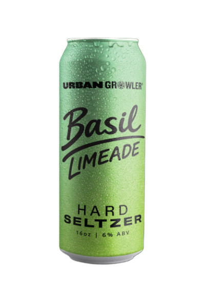 Urban Growler Basil Limeade Hard Seltzer 4pk 16oz cans