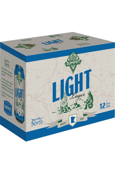 Summit Light Lager 12pk 16oz cans